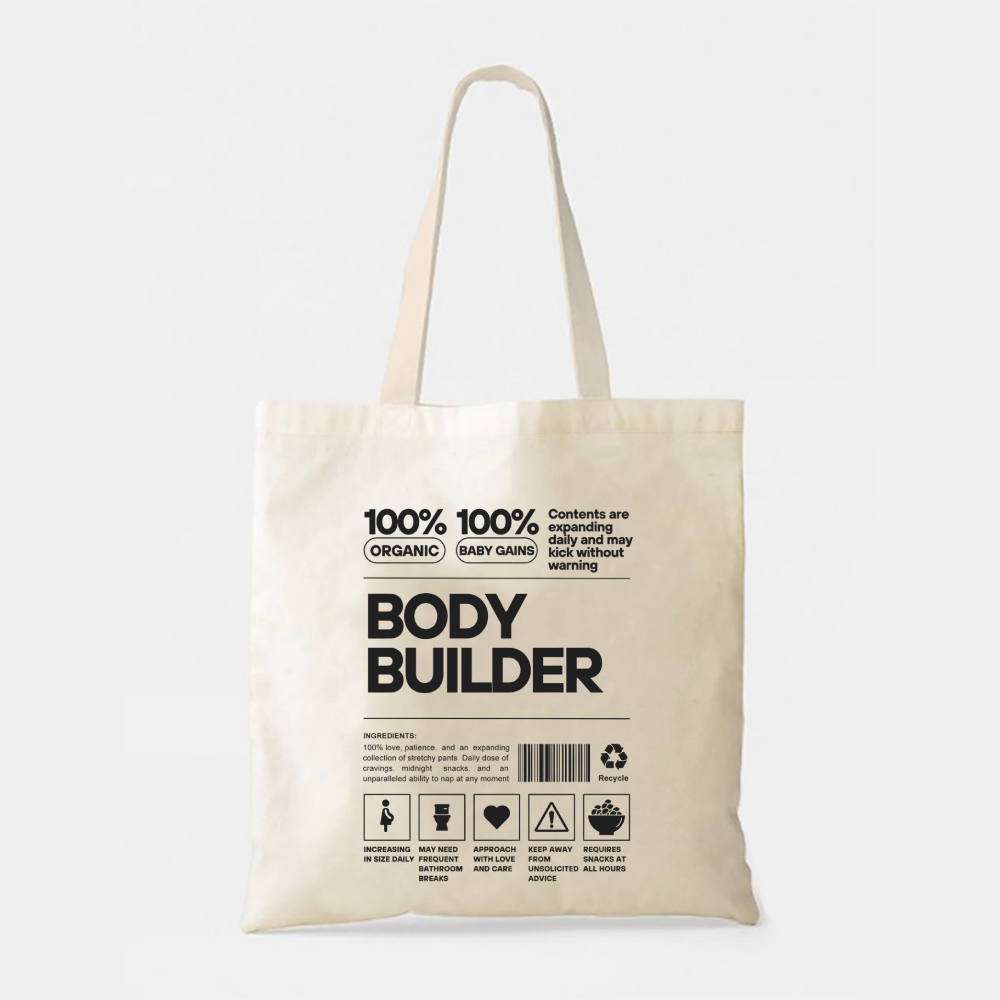 BODY BUILDER Tote Bag-moweekender