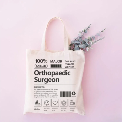 Orthopaedic Surgeon Tote Bag