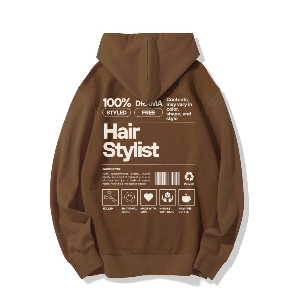 Hair Stylist Casual Hoodie-moweekender
