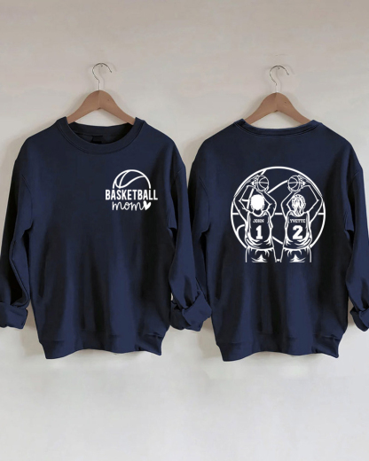 Casual Sport Basketball Printed Sweatshirt-moweekender