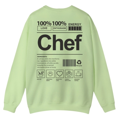 Chef Casual Crewneck Sweatshirt-moweekender