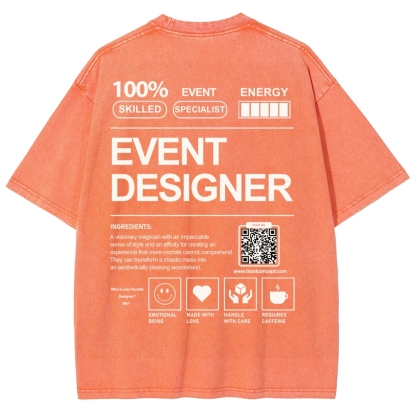 Unisex Fit Washed T-Shirt-moweekender