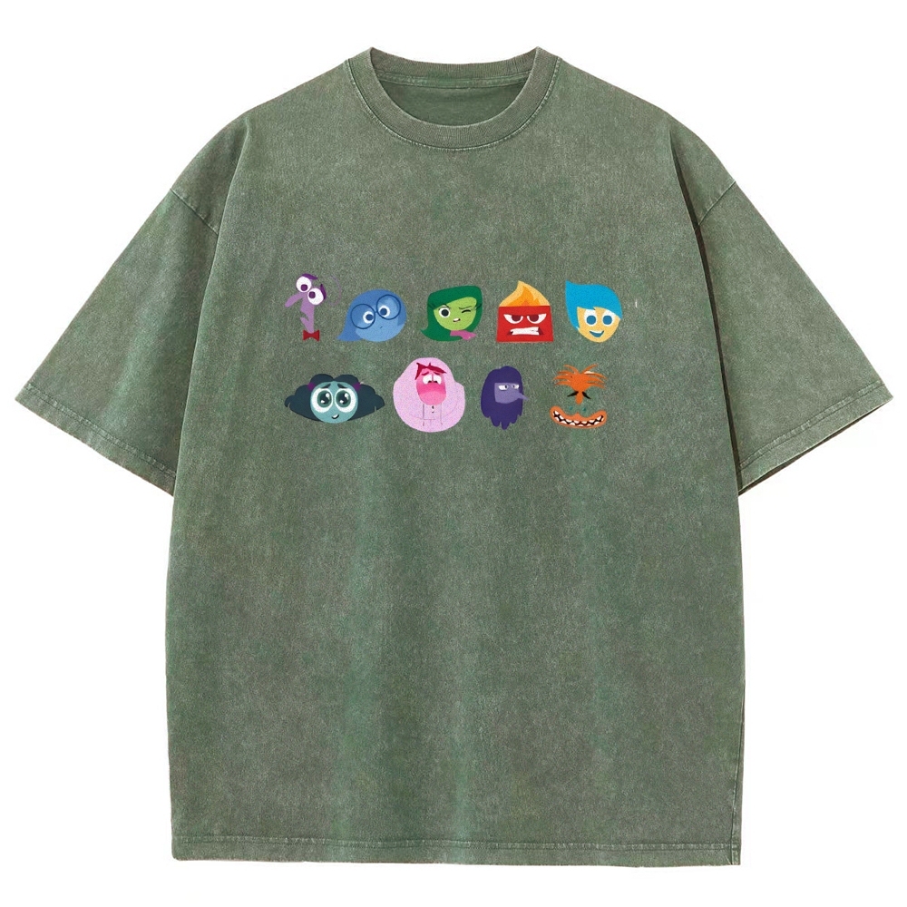 It's Okay To Feel All The Feels Washed T-shirt-moweekender