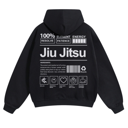 Jiu Jitsu Unisex Casual Anime Print Hoodie-moweekender