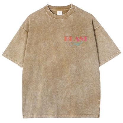 Unisex Fit Washed T-Shirt-moweekender