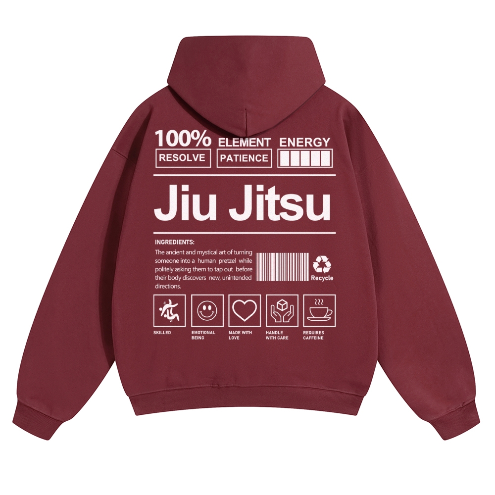 Jiu Jitsu Unisex Casual Anime Print Hoodie-moweekender