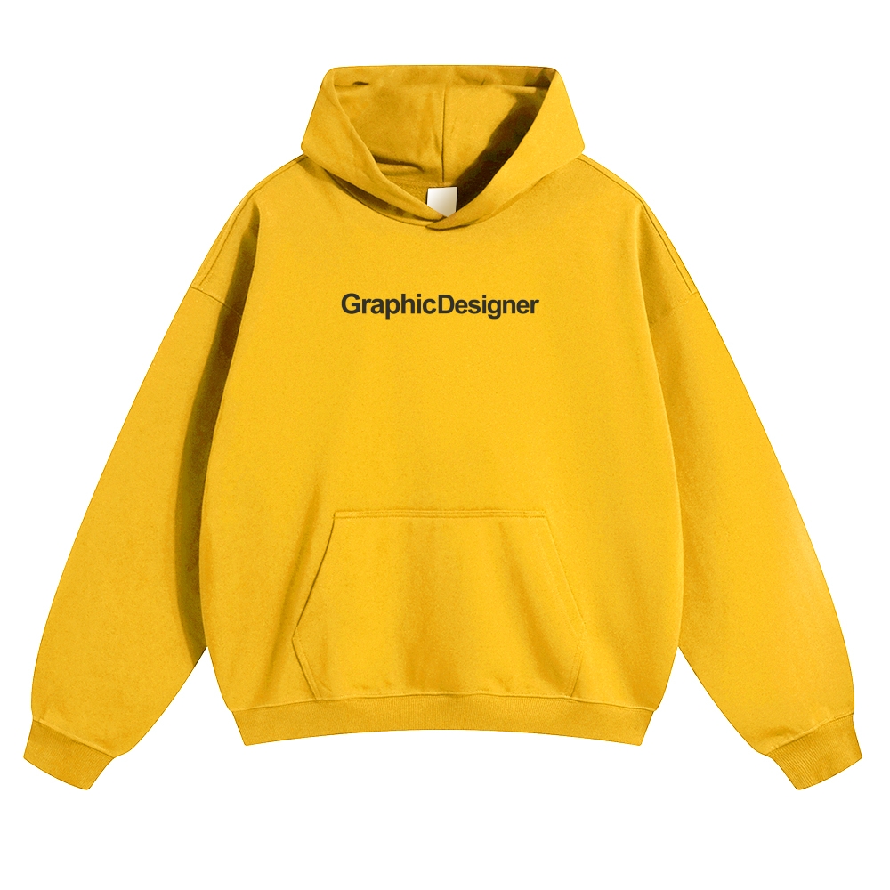 Graphic Designer Unisex Casual Anime Print Hoodie-moweekender
