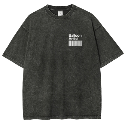 Balloon Artist Unisex Fit Washed T-Shirt-moweekender