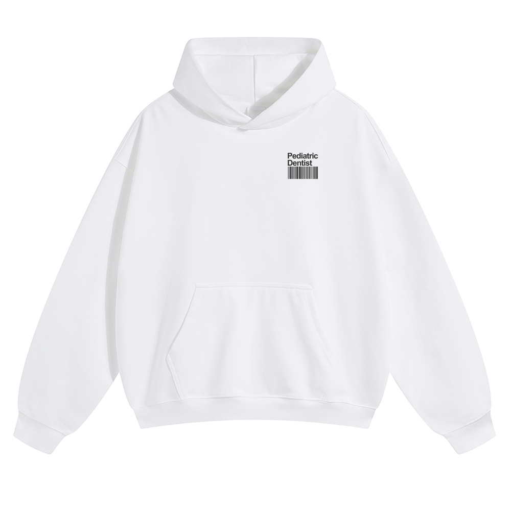 Pediatric Dentist Solid Color Hoodie-moweekender