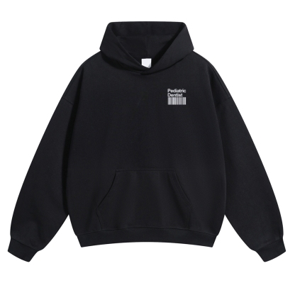 Pediatric Dentist Solid Color Hoodie-moweekender