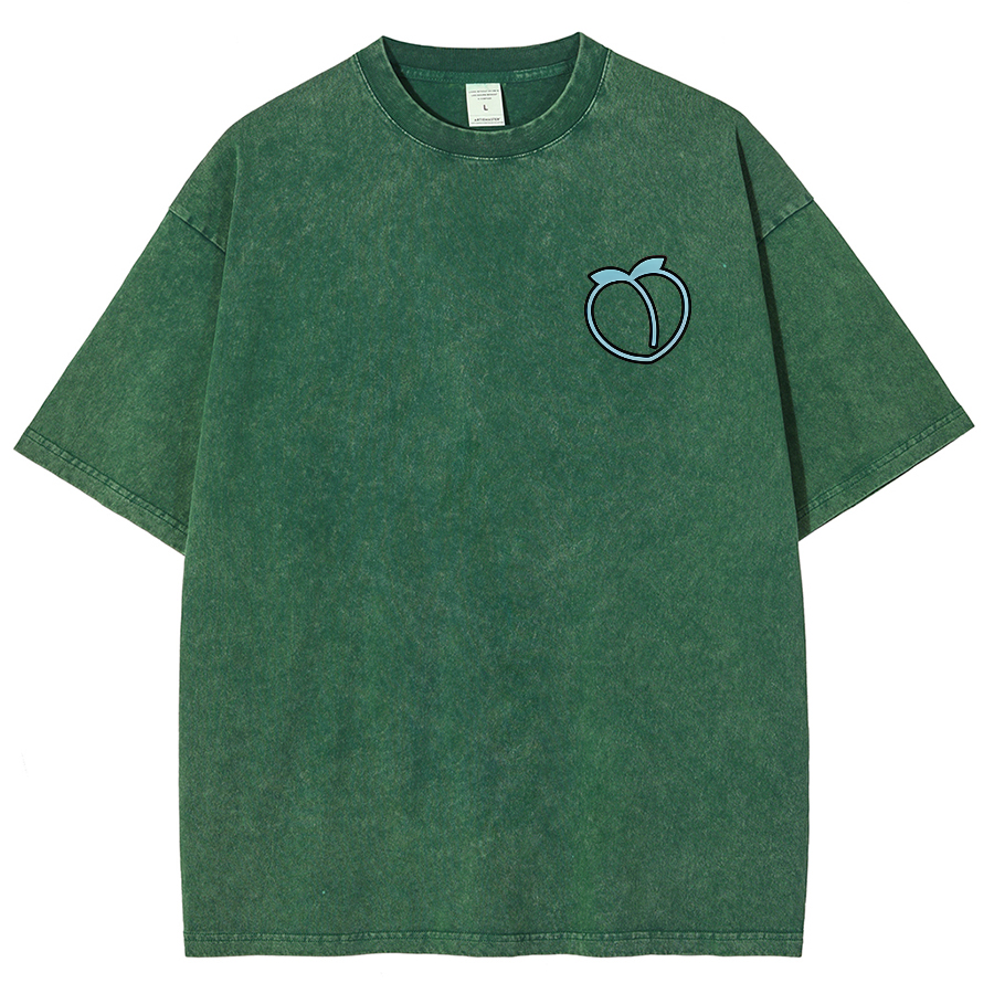 Leave Him And Invest In Your Glotes Unisex Fit Washed T-Shirt-moweekender