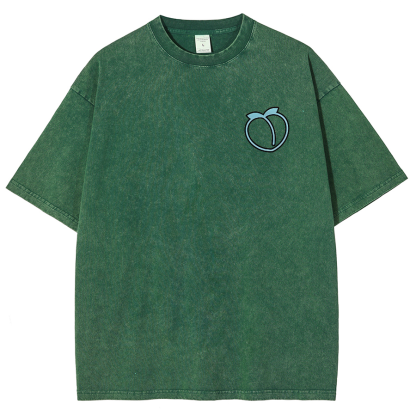Leave Him And Invest In Your Glotes Unisex Fit Washed T-Shirt-moweekender