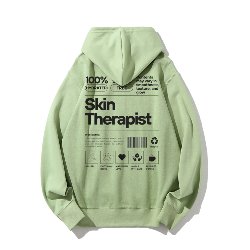 Skin Therapist Crew Neck Hoodie-moweekender
