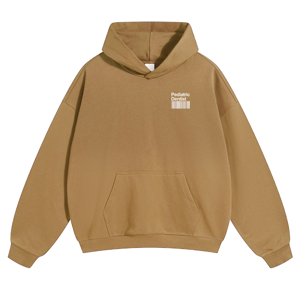 Pediatric Dentist Solid Color Hoodie-moweekender