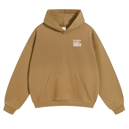 Pediatric Dentist Solid Color Hoodie-moweekender