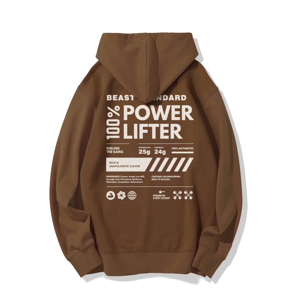 Power Lifter Casual Hoodie-moweekender