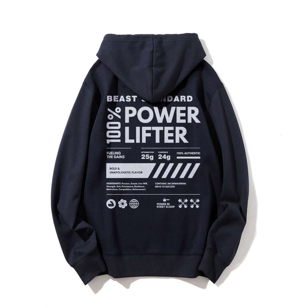 Power Lifter Casual Hoodie-moweekender