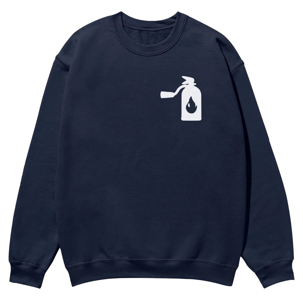 Firefighter Casual Crewneck Sweatshirt-moweekender