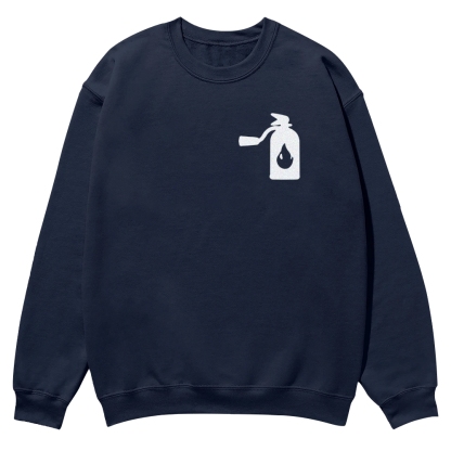 Firefighter Casual Crewneck Sweatshirt-moweekender
