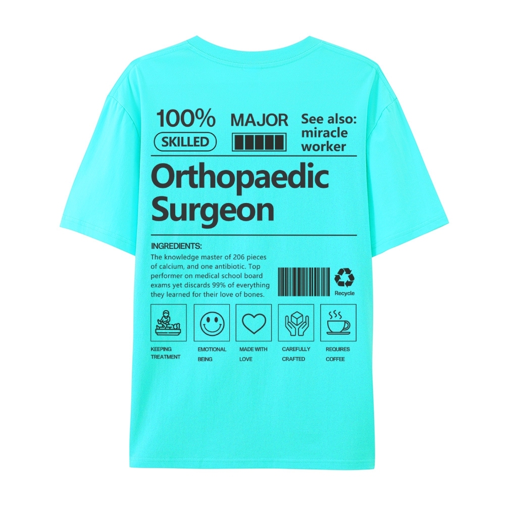 Orthopaedic Surgeon Casual Short Sleeve T-Shirt-moweekender