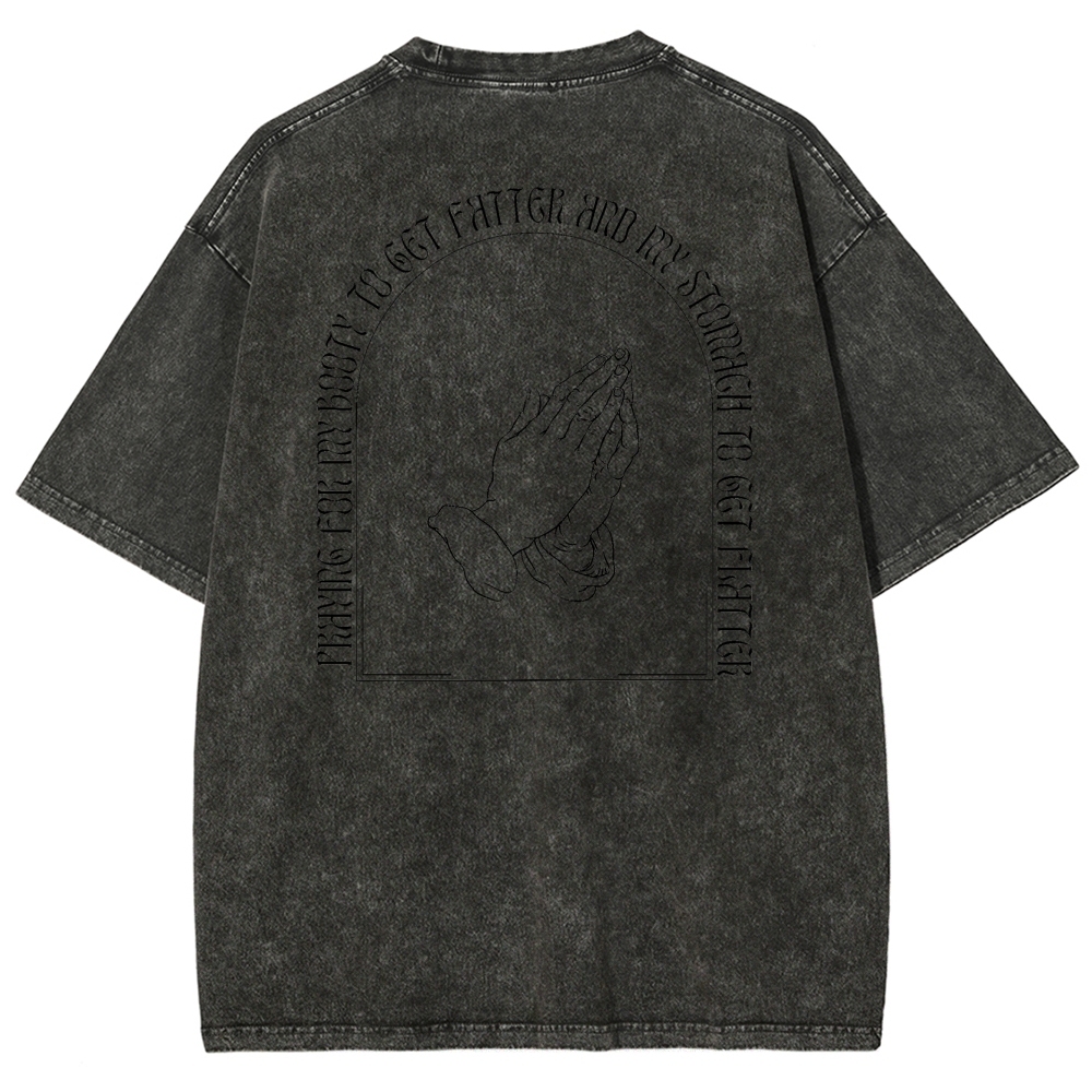 Vintage Snowflake Washed T-Shirt 2406003487-moweekender