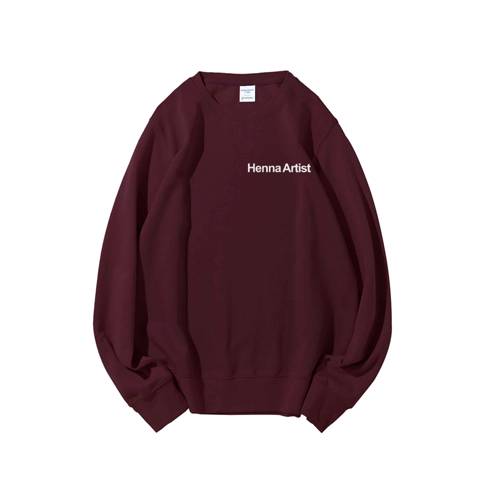 Henna Artist Casual Crewneck Sweatshirt-moweekender