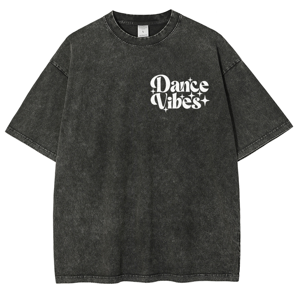 dance vibes Unisex Fit Washed T-Shirt-moweekender