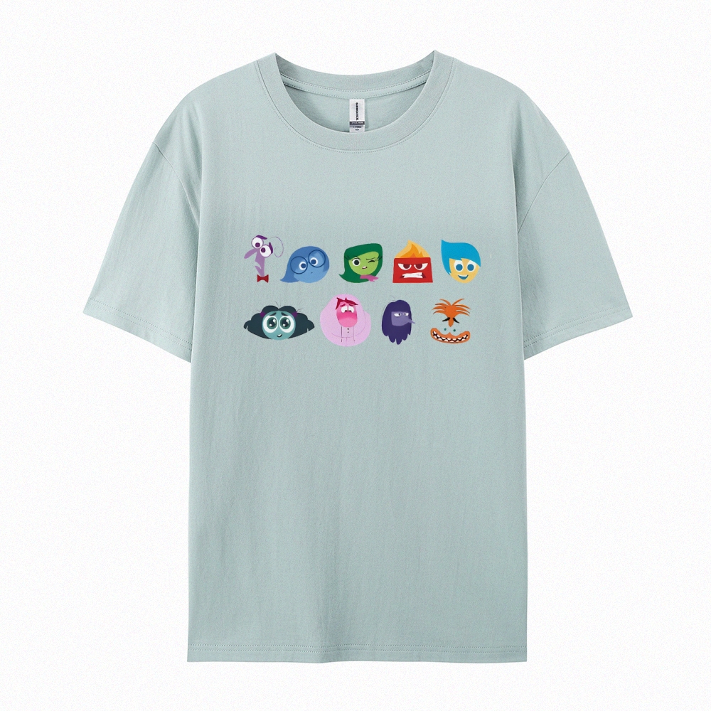It's Okay To Feel All The Feels Casual Short Sleeve T-Shirt-moweekender