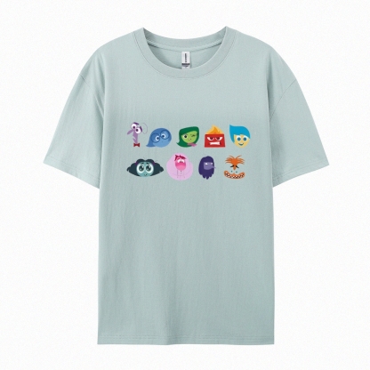 It's Okay To Feel All The Feels Casual Short Sleeve T-Shirt-moweekender