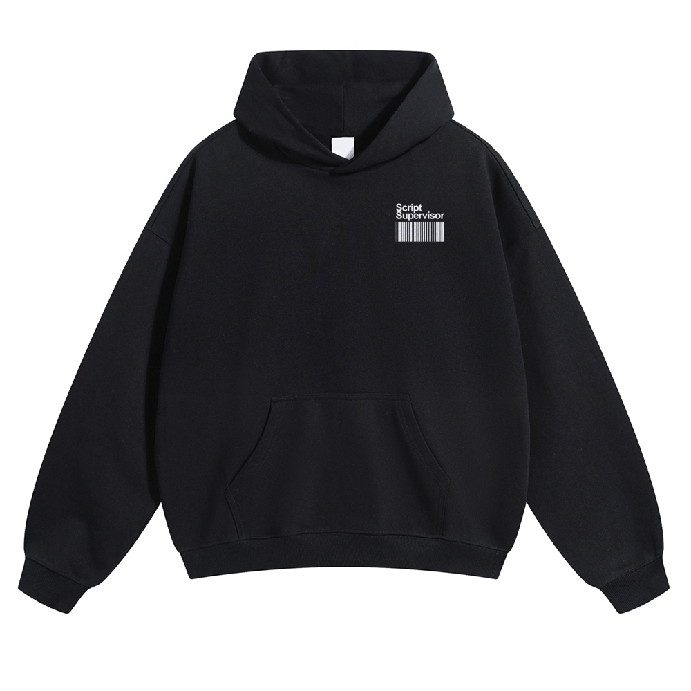 Script Supervisor Unisex Casual Anime Print Hoodie-moweekender