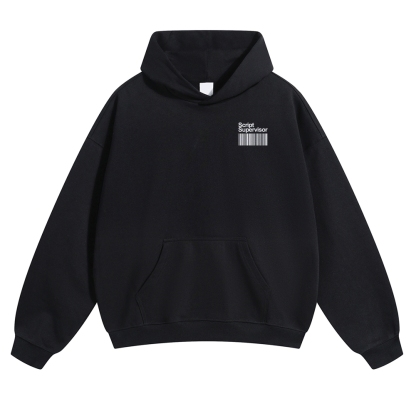 Script Supervisor Unisex Casual Anime Print Hoodie-moweekender