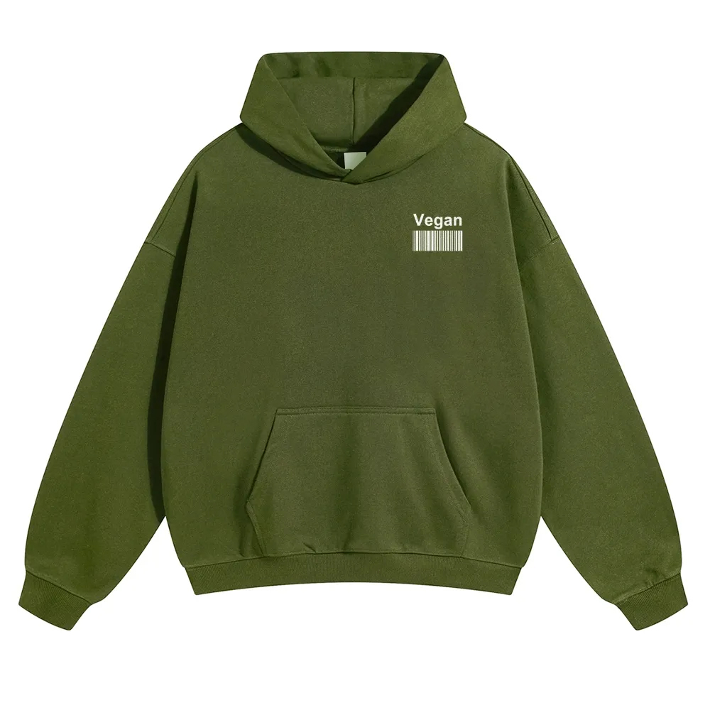 Vegan Unisex Casual Anime Print Hoodie-moweekender