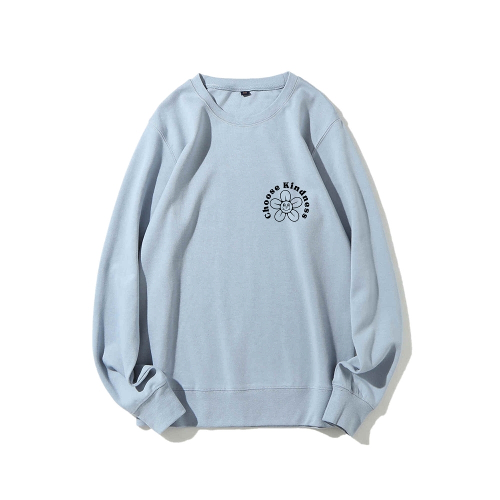 Choose Kindness Casual Crewneck Sweatshirt-moweekender