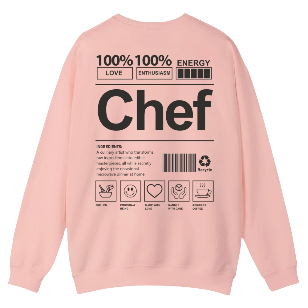 Chef Casual Crewneck Sweatshirt-moweekender