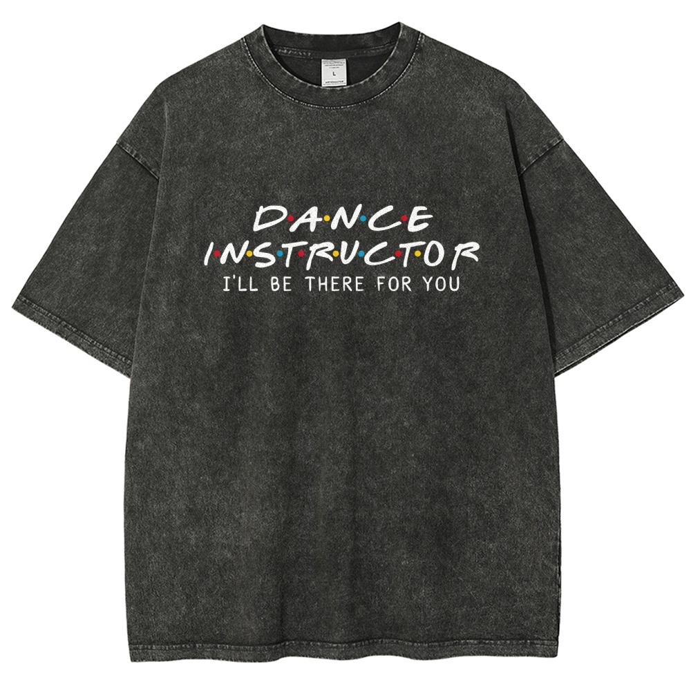 dance instructor Unisex Fit Washed T-Shirt-moweekender
