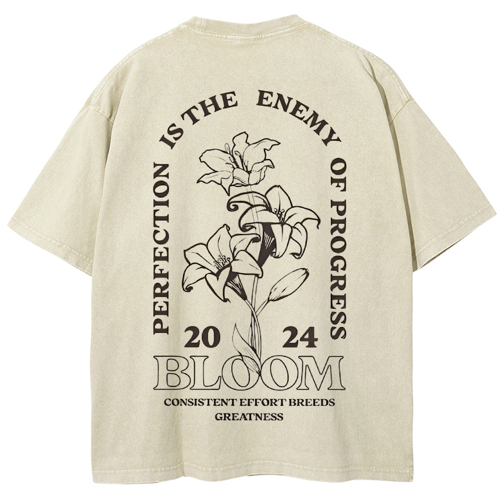 2024 Bloom Washed T-shirt-moweekender