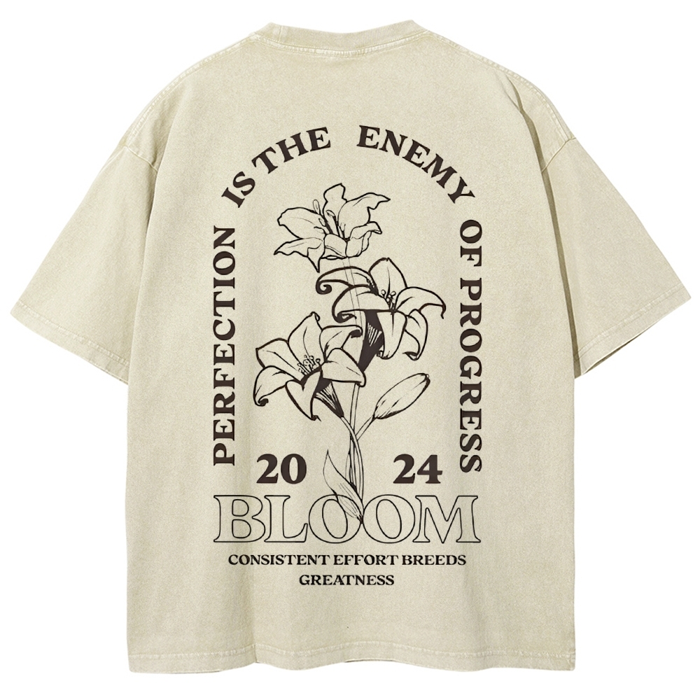 2024 Bloom Washed T-shirt-moweekender