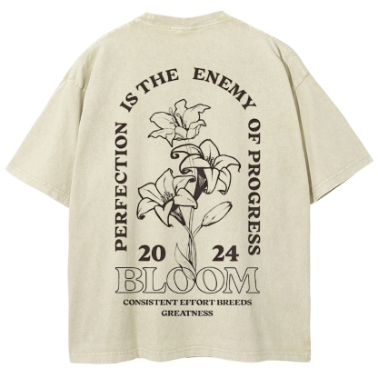 2024 Bloom Washed T-shirt-moweekender