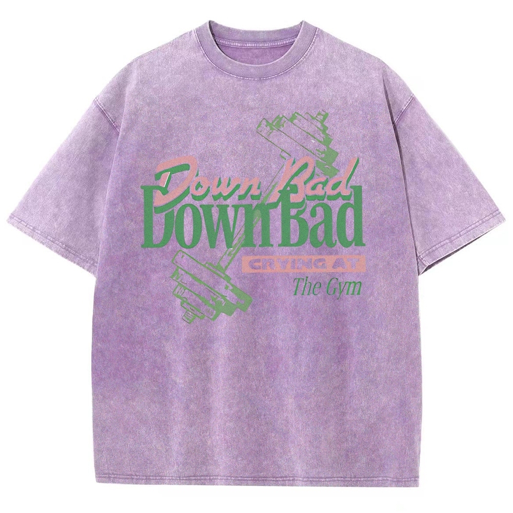 Down Bad Vintage Snowflake Washed T-Shirt-moweekender