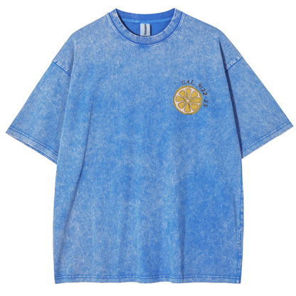 Fruit Of The Spirit Vintage Snowflake Washed T-Shirt-moweekender