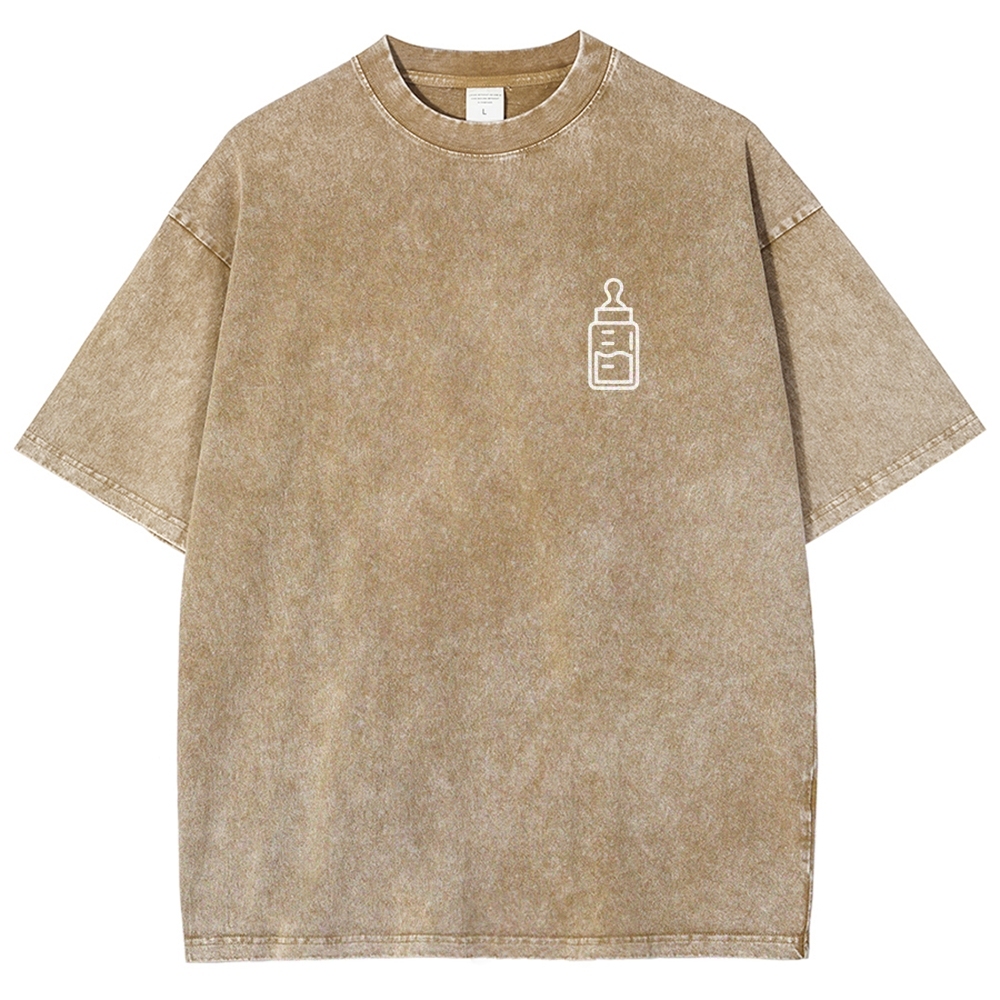 Childminder Unisex Fit Washed T-Shirt-moweekender