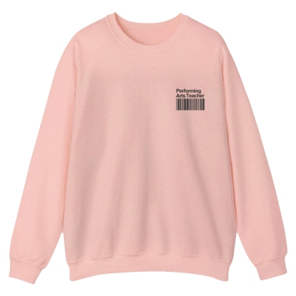 Performing Arts Teacher Casual Crewneck Sweatshirt-moweekender