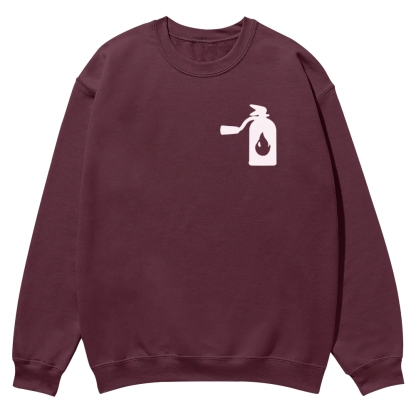 Firefighter Casual Crewneck Sweatshirt-moweekender