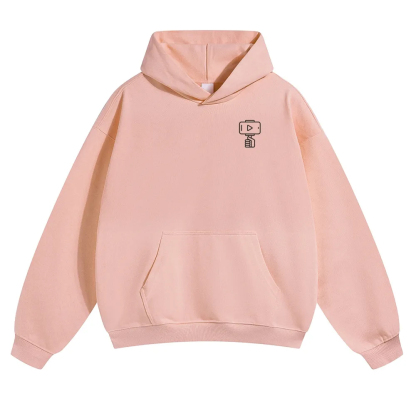 Vlogger Unisex Casual Anime Print Hoodie-moweekender