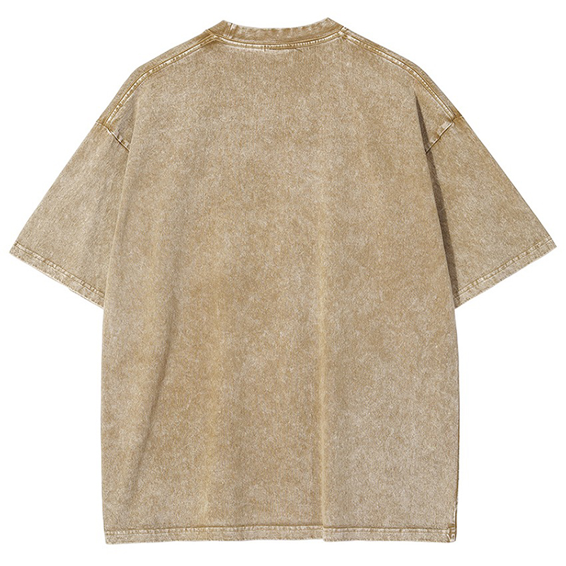 Sea Animal Vintage Snowflake Washed T-Shirt-moweekender