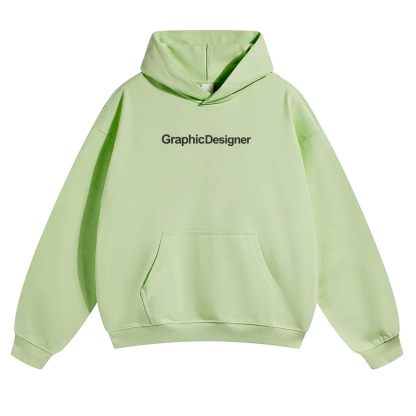 Graphic Designer Unisex Casual Anime Print Hoodie-moweekender