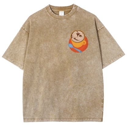 coffee lovers Unisex Fit Washed T-Shirt-moweekender