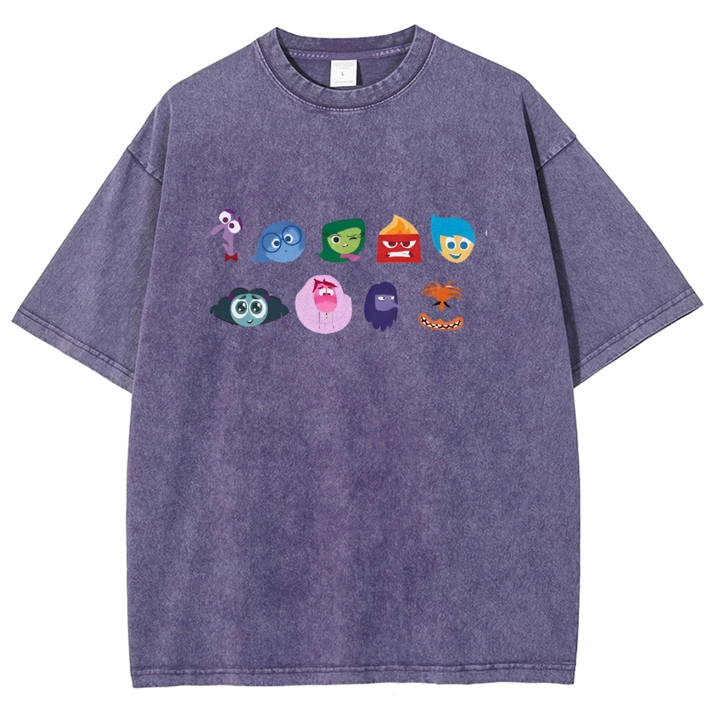 It's Okay To Feel All The Feels Washed T-shirt-moweekender