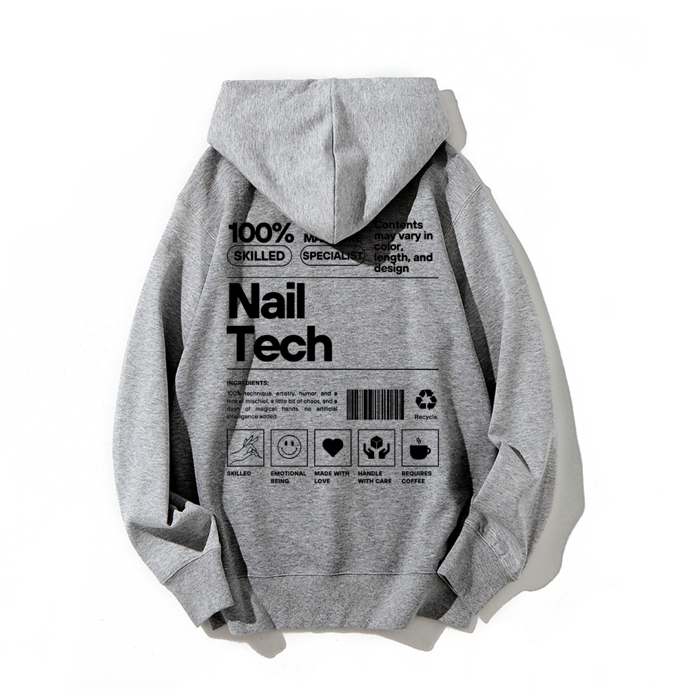 Nail Tech Casual Hoodie-moweekender