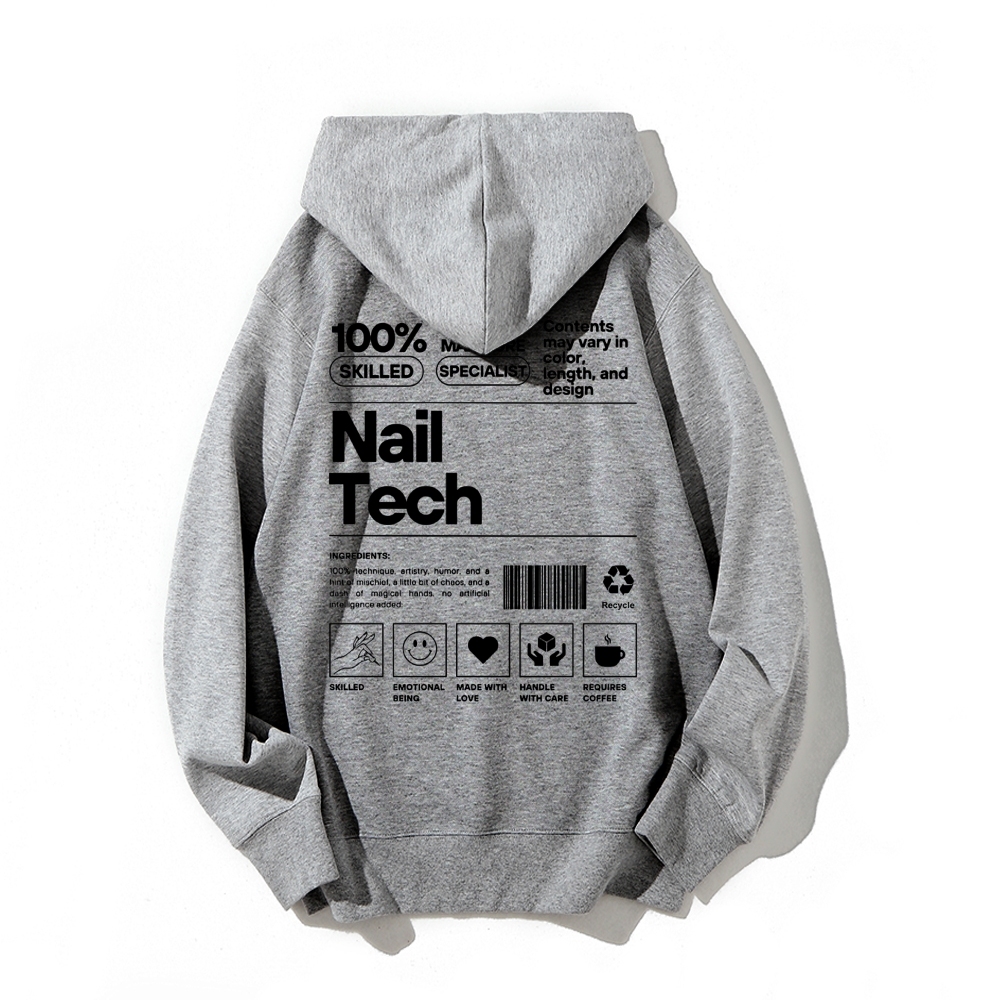Nail Tech Casual Hoodie-moweekender